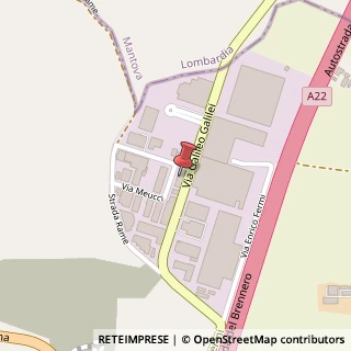 Mappa Via A. Meucci, 22, 42046 Reggiolo, Reggio nell'Emilia (Emilia Romagna)