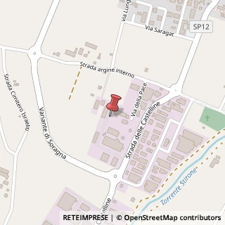 Mappa Via Croce Rossa, 6, 43019 Soragna, Parma (Emilia Romagna)