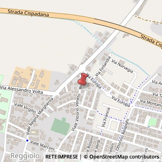 Mappa Via Vittorio Veneto, 50, 42046 Reggiolo, Reggio nell'Emilia (Emilia Romagna)