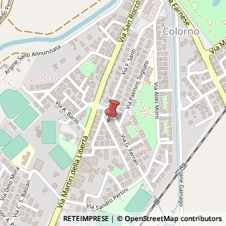 Mappa Via G. Di Vittorio, 4, 43052 Colorno, Parma (Emilia Romagna)