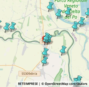 Mappa Piazza Umberto I, 44026 Mesola FE, Italia (5.85)