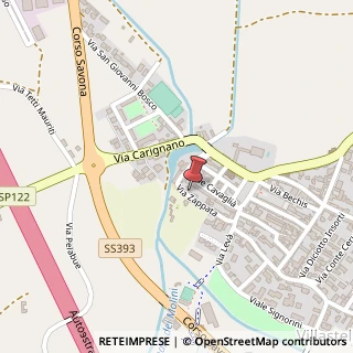 Mappa Via Zappata, 17, 10029 Villastellone, Torino (Piemonte)