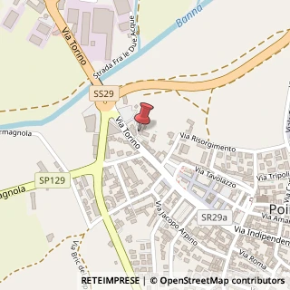 Mappa Via Torino,  2, 10046 Poirino, Torino (Piemonte)