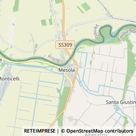 Mappa Mesola