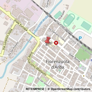 Mappa Via Garibaldi, 22, 29017 Fiorenzuola d'Arda, Piacenza (Emilia Romagna)