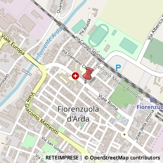 Mappa Via roma 27, 29017 Fiorenzuola d'Arda, Piacenza (Emilia Romagna)