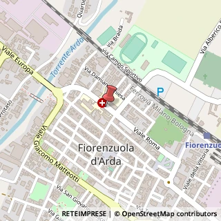 Mappa Via Cecilia Maldea, 3, 29017 Fiorenzuola d'Arda, Piacenza (Emilia Romagna)