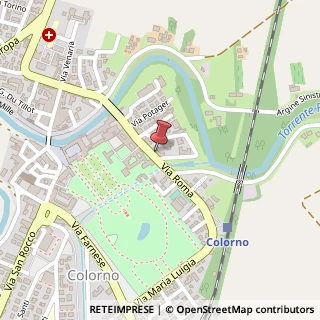 Mappa Via Roma, 27, 43052 Colorno, Parma (Emilia Romagna)
