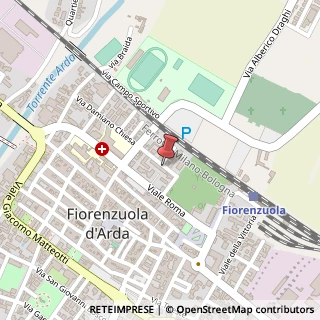 Mappa Via San Francesco, 12, 29017 Fiorenzuola d'Arda, Piacenza (Emilia Romagna)