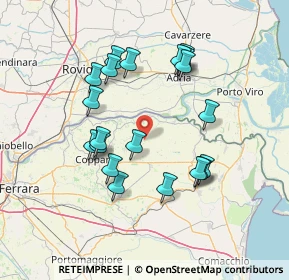 Mappa Via Seminiato, 44034 Copparo FE, Italia (13.822)