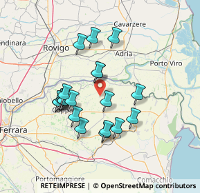 Mappa Via Seminiato, 44034 Copparo FE, Italia (12.4405)