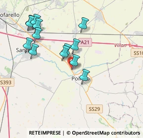 Mappa Strada Regionale, 10046 Poirino TO, Italia (3.81846)