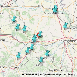 Mappa Via Cornapò, 14037 Asti AT, Italia (18.65533)