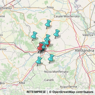 Mappa Via Cornapò, 14037 Asti AT, Italia (8.16167)
