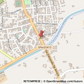 Mappa Via E. de Amicis, 46, 46024 Moglia, Mantova (Lombardia)