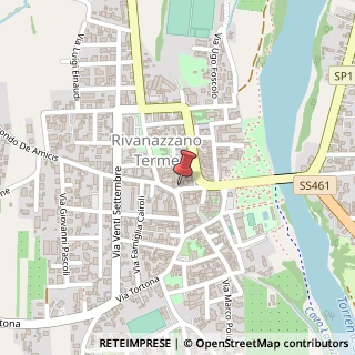 Mappa Via Gatti, 20, 27055 Rivanazzano Terme, Pavia (Lombardia)