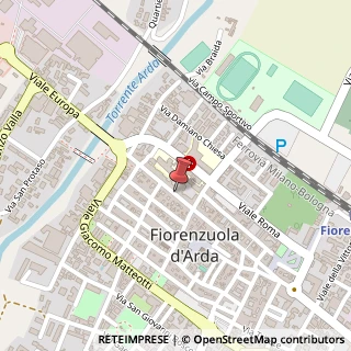Mappa Via Garibaldi, 37, 29017 Fiorenzuola d'Arda, Piacenza (Emilia Romagna)