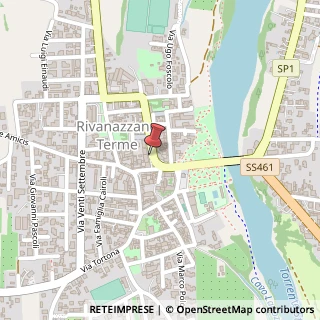 Mappa Piazza Cornaggia,  21, 27055 Rivanazzano Terme, Pavia (Lombardia)