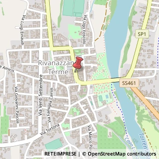 Mappa Viale Cristoforo Colombo, n 6, 27055 Rivanazzano Terme, Pavia (Lombardia)