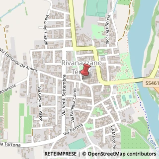 Mappa Corso della Repubblica, 28, 27055 Rivanazzano Terme, Pavia (Lombardia)