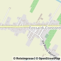 Mapa Concordia sulla Secchia