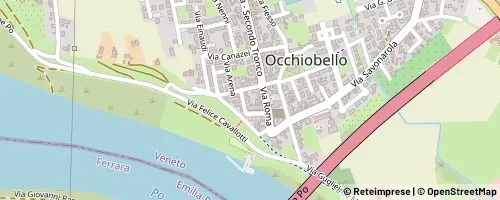 Mappa Occhiobello