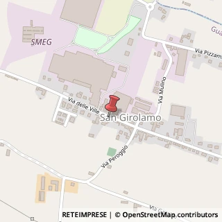 Mappa Via delle Ville, 78, 42016 Guastalla, Reggio nell'Emilia (Emilia Romagna)