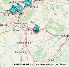 Mappa 10046 Poirino TO, Italia (19.47333)