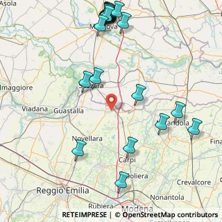 Mappa Via A Novella, 42046 Reggiolo RE, Italia (22.026)