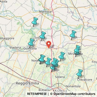 Mappa Via A Novella, 42046 Reggiolo RE, Italia (16.13286)