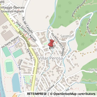 Mappa Via Vincenzo Gioberti, 3, 10069 Villar Perosa, Torino (Piemonte)