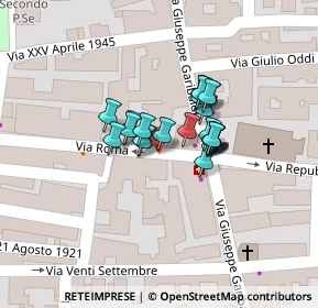 Mappa Via Giuseppe Garibaldi, 43017 San Secondo Parmense PR, Italia (0)