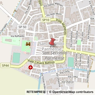 Mappa Via garibaldi 104, 43017 San Secondo Parmense, Parma (Emilia Romagna)