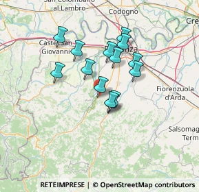 Mappa 29029 Rivergaro PC, Italia (10.62714)