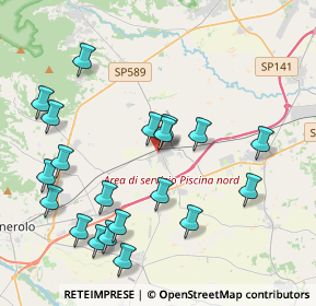 Mappa Via XXV Aprile, 10060 Piscina TO, Italia (4.449)