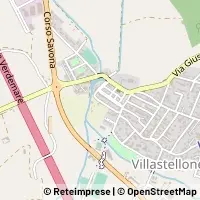 Mapa Villastellone