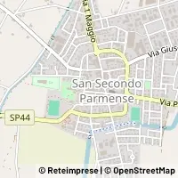 Map San Secondo Parmense