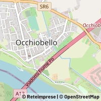 Karte Occhiobello