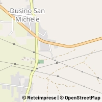 Mapa Dusino San Michele
