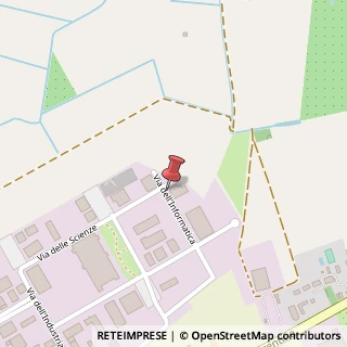 Mappa Via dell'Informatica, 10, 45030 Occhiobello, Rovigo (Veneto)