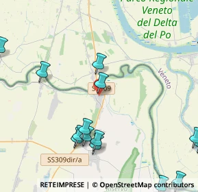 Mappa Via Vinicio Migliorini, 44026 Mesola FE, Italia (6.5625)