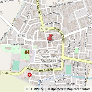 Mappa Via Giuseppe Garibaldi, 98, 43017 San Secondo Parmense, Parma (Emilia Romagna)