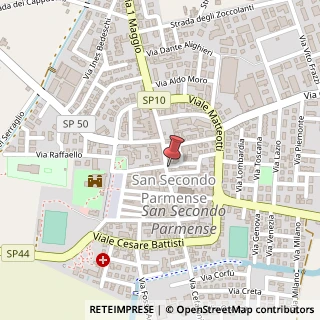 Mappa Via Giuseppe Garibaldi, 70, 43017 San Secondo Parmense, Parma (Emilia Romagna)