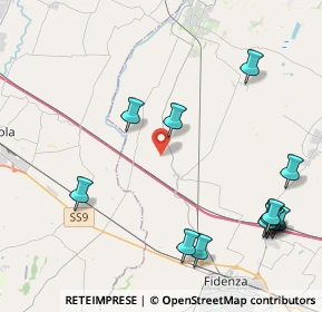 Mappa Strada degli Orsi, 29010 Alseno PC, Italia (5.35231)