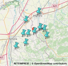 Mappa SP 196, 15052 Casalnoceto AL, Italia (5.35636)