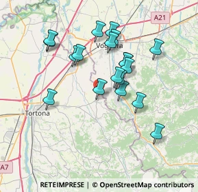 Mappa SP 196, 15052 Casalnoceto AL, Italia (6.60632)