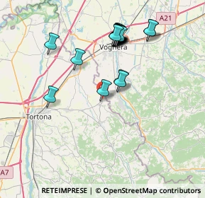 Mappa SP 196, 15052 Casalnoceto AL, Italia (7.5505)