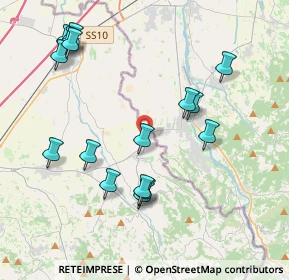 Mappa SP 196, 15052 Casalnoceto AL, Italia (4.32188)