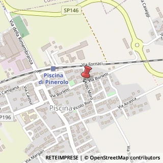 Mappa Via Borletti,  32, 10060 Piscina, Torino (Piemonte)