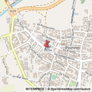 Mappa Via Indipendenza, 32, 10046 Poirino, Torino (Piemonte)